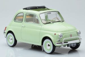 Fiat 500 L Светлозелен Norev 1:18 187773 Метал — снимка 4 от 6