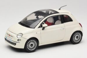 Fiat 500 Бял Mondo Motors 1:18 500291 Метал