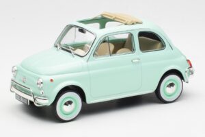 Fiat 500L Пастелно Синьо Norev 1:18 187777 Метал