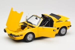 Fiat X1/9 Жълт Minichamps 1:18 100121664 Метал — снимка 2 от 8