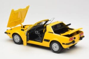 Fiat X1/9 Жълт Minichamps 1:18 100121664 Метал — снимка 5 от 8