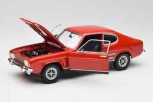 Ford Capri Mk1 1700 GT Червен Minichamps 1:18 180089001 Метал — снимка 2 от 8
