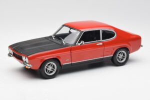 Ford Capri Mk1 2600 RS Червено-Черен Minichamps 1:18 180089071 Метал