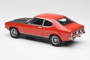 Ford Capri Mk1 2600 RS Червено-Черен Minichamps 1:18 180089071 Метал — снимка 7 от 8