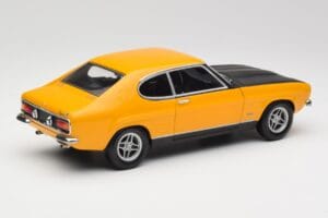 Ford Capri 2600 RS Signal Жълт С Черно Minichamps 1:18 180089070 Метал — снимка 3 от 8