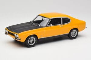 Ford Capri 2600 RS Signal Жълт С Черно Minichamps 1:18 180089070 Метал