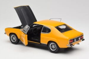 Ford Capri 2600 RS Signal Жълт С Черно Minichamps 1:18 180089070 Метал — снимка 5 от 8
