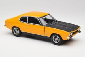 Ford Capri 2600 RS Signal Жълт С Черно Minichamps 1:18 180089070 Метал — снимка 6 от 8