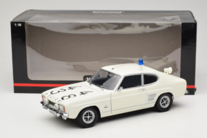 Ford Capri Autobahnpolizei Dusseldorf Minichamps 1:18 150089090 Метал — снимка 8 от 8