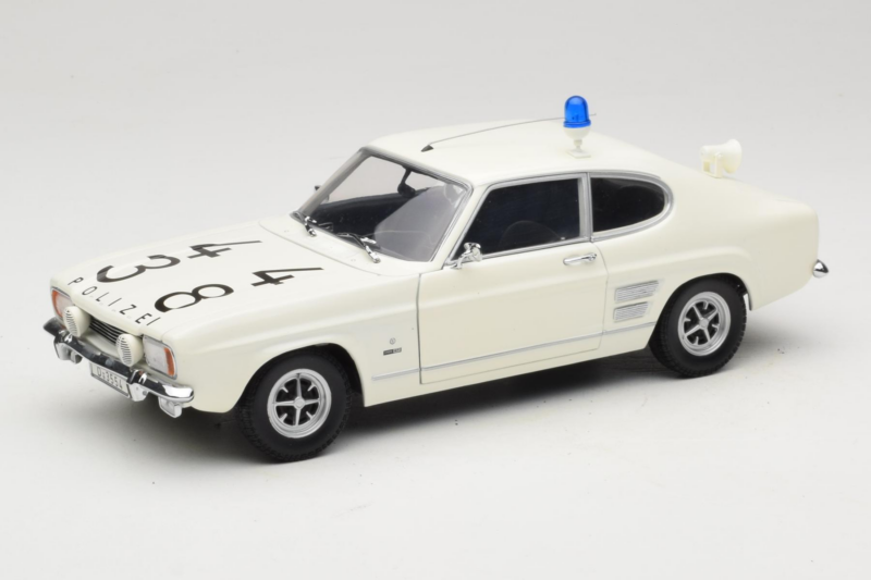 Ford Capri Autobahnpolizei Dusseldorf Minichamps 1:18 150089090 Метал