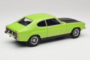 Ford Capri Mk1 RS 2600 Зелено & Черно Minichamps 1:18 150089075 Метал — снимка 3 от 8