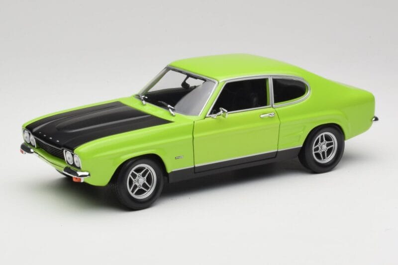 Ford Capri Mk1 RS 2600 Зелено & Черно Minichamps 1:18 150089075 Метал