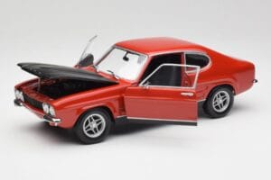 Ford Capri Mk1 RS 2600 Червено & Черно Minichamps 1:18 150089076 Метал — снимка 2 от 8