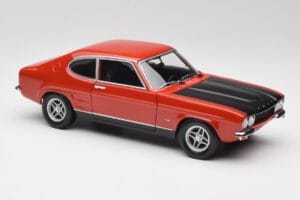 Ford Capri Mk1 RS 2600 Червено & Черно Minichamps 1:18 150089076 Метал — снимка 6 от 8