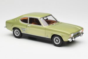 Ford Capri Mk1 Светло Зелен Металик Minichamps 1:18 18008900 Метал — снимка 6 от 8