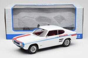 Ford Capri Mk1 GT Turbo Бял MCG 1:18 MCG18539 Метал — снимка 6 от 6
