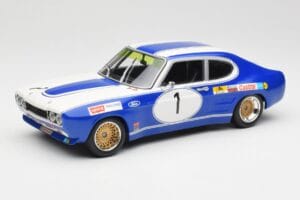 Ford Capri Mk1 RS 2600 #1 D. Glemser Ford Deutschland Winner Brno ETCC 1972 Minichamps 1:18 155728501 Метал
