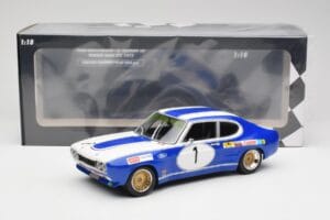 Ford Capri Mk1 RS 2600 #1 D. Glemser Ford Deutschland Winner Brno ETCC 1972 Minichamps 1:18 155728501 Метал — снимка 6 от 6