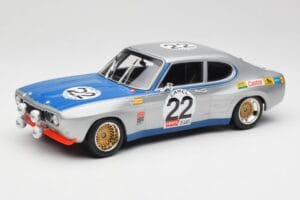 Ford Capri Mk1 RS 2600 #22 Ford Koln D. Glemser / A. Soler-Roig Winners 24 Hours of Spa 1971 Minichamps 1:18 155718522 Метал