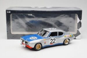 Ford Capri Mk1 RS 2600 #22 Ford Koln D. Glemser / A. Soler-Roig Winners 24 Hours of Spa 1971 Minichamps 1:18 155718522 Метал — снимка 6 от 6
