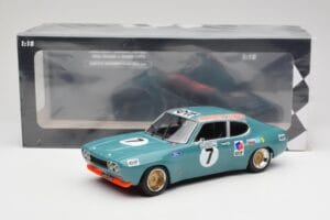 Ford Capri Mk1 RS 2600 #7 J. Stewart / F. Cevert Ford Köln 6 Hours of Paul Ricard 1972 Minichamps 1:18 155728507 Метал — снимка 6 от 6