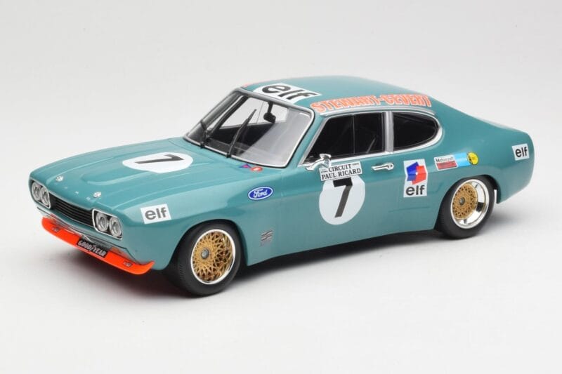 Ford Capri Mk1 RS 2600 #7 J. Stewart / F. Cevert Ford Köln 6 Hours of Paul Ricard 1972 Minichamps 1:18 155728507 Метал