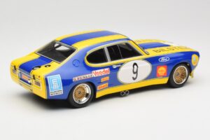 Ford Capri Mk1 RS 2600 #9 K. Fritzinger / H. Heyer Team Europa Möbel 6 Hours of Nürburgring ETCC 1973 Minichamps 1:18 1557385 — снимка 2 от 6