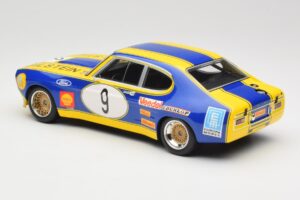 Ford Capri Mk1 RS 2600 #9 K. Fritzinger / H. Heyer Team Europa Möbel 6 Hours of Nürburgring ETCC 1973 Minichamps 1:18 1557385 — снимка 5 от 6