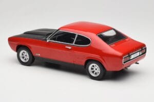 Ford Capri Mk1 RS 2600 Червен с Черен Капак MCG 1:18 MCG18538 Метал — снимка 5 от 6