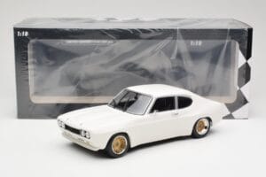 Ford Capri Mk1 RS 2600 Бял Minichamps 1:18 155708500 Метал — снимка 6 от 6
