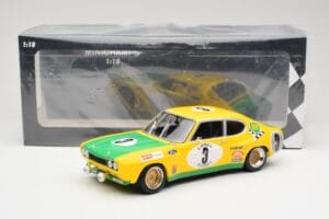 Ford Capri RS2600 BP Racing Team #3 G. Birrell / C. Bourgoignie 2nd Place 24 Hours of Spa 1972 Minichamps 1:18 155728503 Мета — снимка 6 от 6