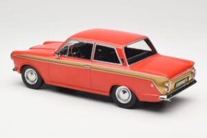 Ford Cortina Lotus Red & Gold Stripe MCG 1:18 MCG18532 Метал — снимка 5 от 6