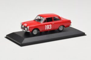 Ford Cortina Mk I #193 Rally Monte Carlo 1963 Minichamps 1:43 400638293 Метал — снимка 2 от 4