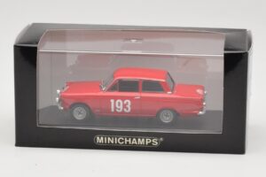 Ford Cortina Mk I #193 Rally Monte Carlo 1963 Minichamps 1:43 400638293 Метал — снимка 4 от 4