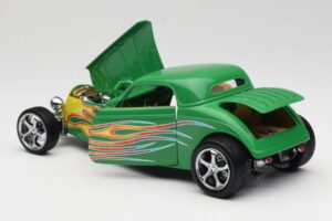 Ford Coupe Зелен с Огън Road Signature 1:18 30109 Метал — снимка 5 от 8