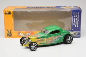 Ford Coupe Зелен с Огън Road Signature 1:18 30109 Метал — снимка 8 от 8