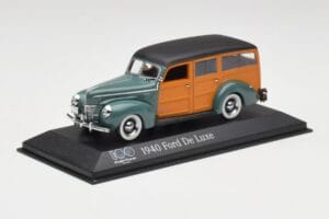 Ford Deluxe Woody Forest Зелен Minichamps 1:43 FORD20002 Метал — снимка 2 от 4