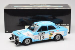 Ford Escort RS1600 #13 T. Makinen RAC Rally Winner 1973 Minichamps 1:18 100738113 Метал — снимка 8 от 8
