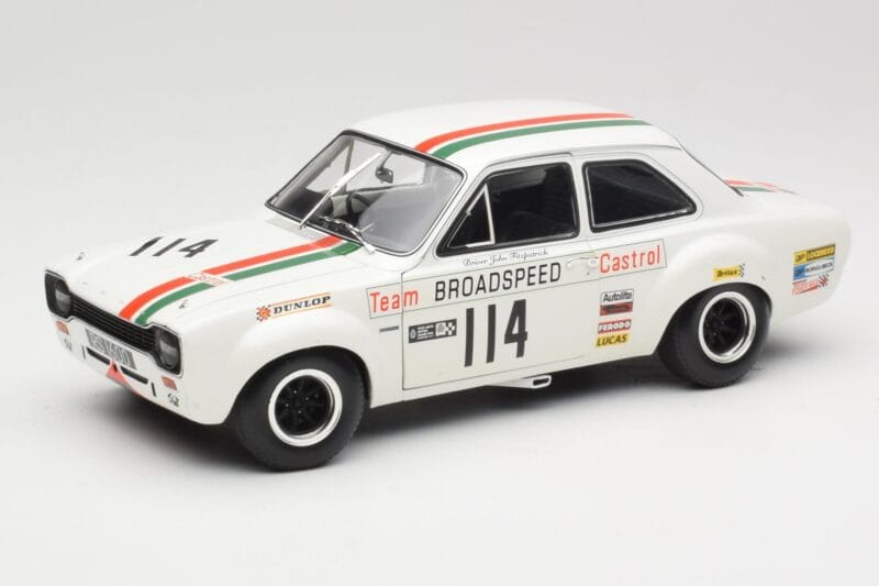 Ford Escort RS1600 #114 J. Fitzpatrick Team Broadspeed Castrol Race of Champions 1971 Minichamps 1:18 100718114 Метал
