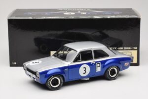 Ford Escort Mk1 Twin Cam #3 ADAC 500 km Nurburgring ETCC 1968 Minichamps 1:18 100688193 Метал — снимка 8 от 8