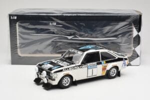 Ford Escort Mk2 RS 1800 #1 T. Mäkinen / H. Liddon Allied Polymer Group Winners Lombard RAC Rally 1975 Minichamps 1:18 1557587 — снимка 6 от 6