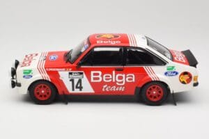 Ford Escort Mk2 RS 1800 #14 Droogmans / Joosten Belga 3rd Place Lotto Haspengouw Rally 1983 Minichamps 1:18 155838714 Метал — снимка 3 от 6