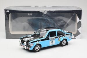 Ford Escort Mk2 RS 1800 #9 R. Clark / S. Wilson Li-Lo Equipe Esso Lombard RAC Rally 1978 Minichamps 1:18 155788709 Метал — снимка 6 от 6