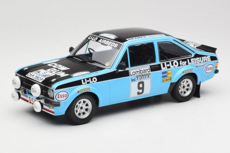Ford Escort Mk2 RS 1800 #9 R. Clark / S. Wilson Li-Lo Equipe Esso Lombard RAC Rally 1978 Minichamps 1:18 155788709 Метал