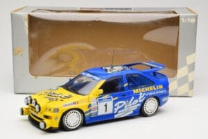 Ford Escort Mk5 RS Cosworth #1 M. Wilson / B. Thomas Michelin Champion 1994 UT Models 1:18 180948291 Метал — снимка 8 от 8