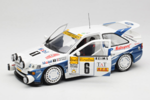 Ford Escort RS Cosworth Mobil 1 #6 F. Delecour / D. Grataloup Rally Monte Carlo Night Version Winner 1994 UT Models 1:18 3945 — снимка 2 от 8