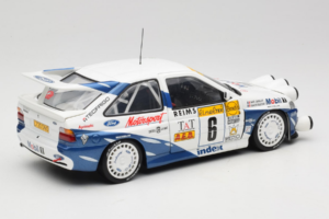 Ford Escort RS Cosworth Mobil 1 #6 F. Delecour / D. Grataloup Rally Monte Carlo Night Version Winner 1994 UT Models 1:18 3945 — снимка 3 от 8