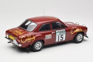 Ford Escort RS 1600 Mk1 #15 M. Alen / I. Kivimäki RAC Rally 1974 IXO 1:18 18RMC047B Метал — снимка 2 от 6