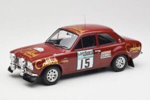 Ford Escort RS 1600 Mk1 #15 M. Alen / I. Kivimäki RAC Rally 1974 IXO 1:18 18RMC047B Метал
