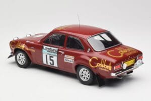 Ford Escort RS 1600 Mk1 #15 M. Alen / I. Kivimäki RAC Rally 1974 IXO 1:18 18RMC047B Метал — снимка 5 от 6